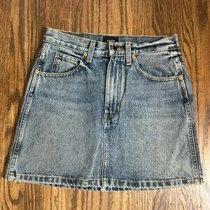 Khaite Dolly denim mini skirt - size 25